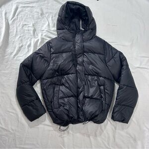 New Victoria’s Secret Pink Marshmallow Full Zip Puffer Coat Jacket Women’s XS